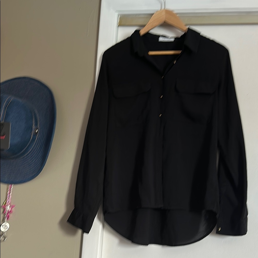 Calvin Klein Black Blouse